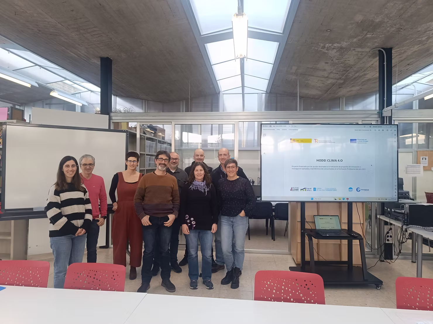 Visita al CIFP Universidade Laboral
