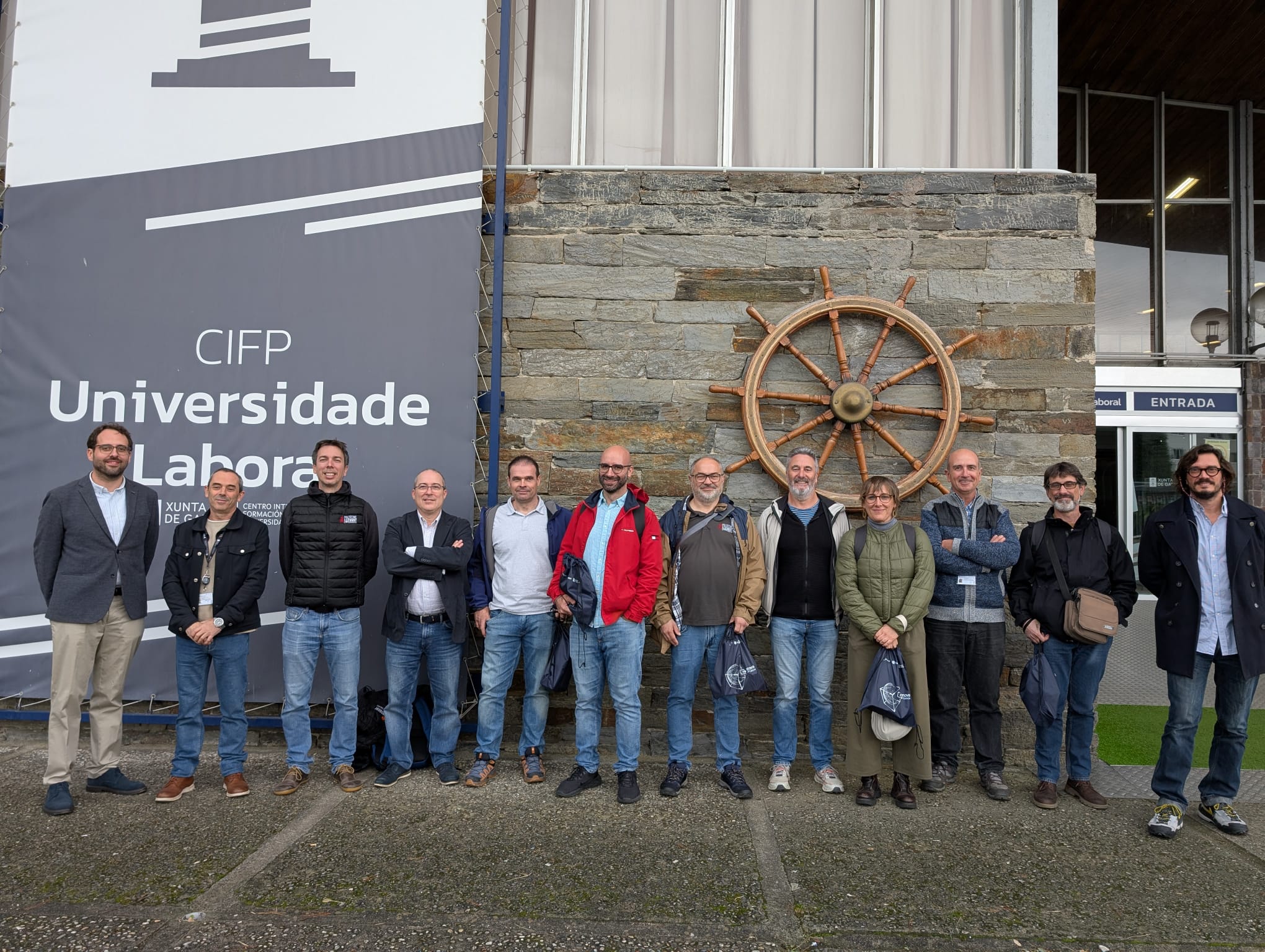 Cuarto encuentro del proyecto Hodei Clima en CIFP Universidade Laboral